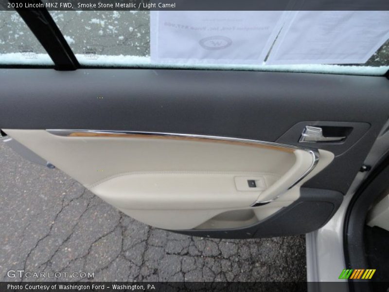 Smoke Stone Metallic / Light Camel 2010 Lincoln MKZ FWD