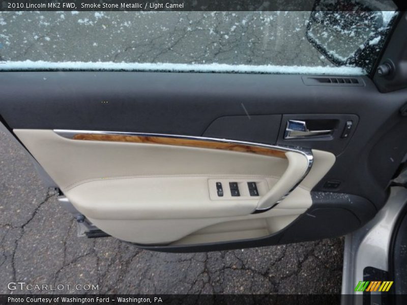 Smoke Stone Metallic / Light Camel 2010 Lincoln MKZ FWD