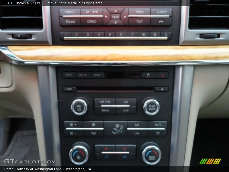 Smoke Stone Metallic / Light Camel 2010 Lincoln MKZ FWD