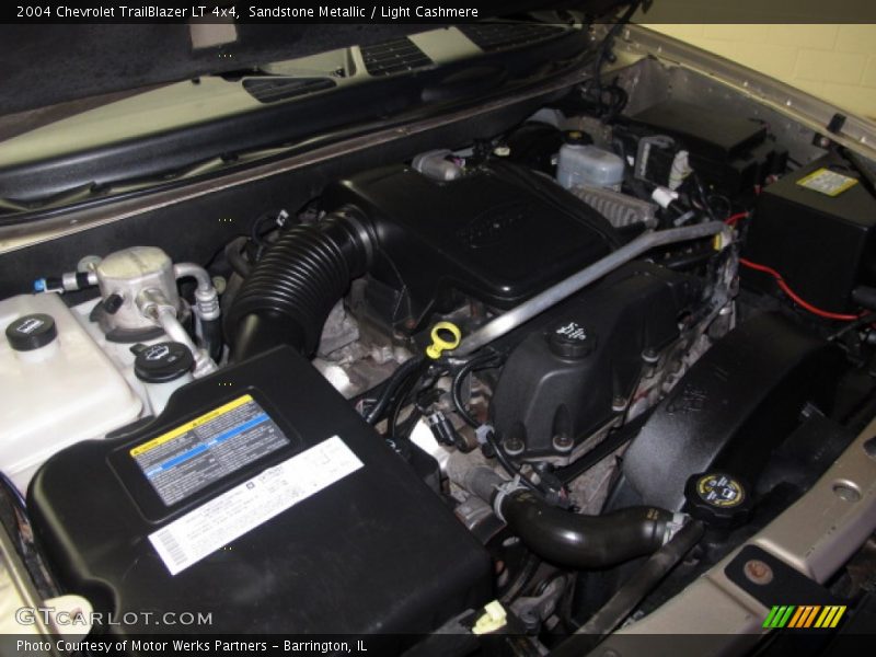 Sandstone Metallic / Light Cashmere 2004 Chevrolet TrailBlazer LT 4x4
