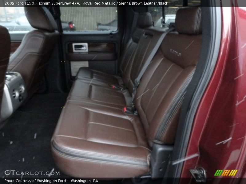  2009 F150 Platinum SuperCrew 4x4 Sienna Brown Leather/Black Interior