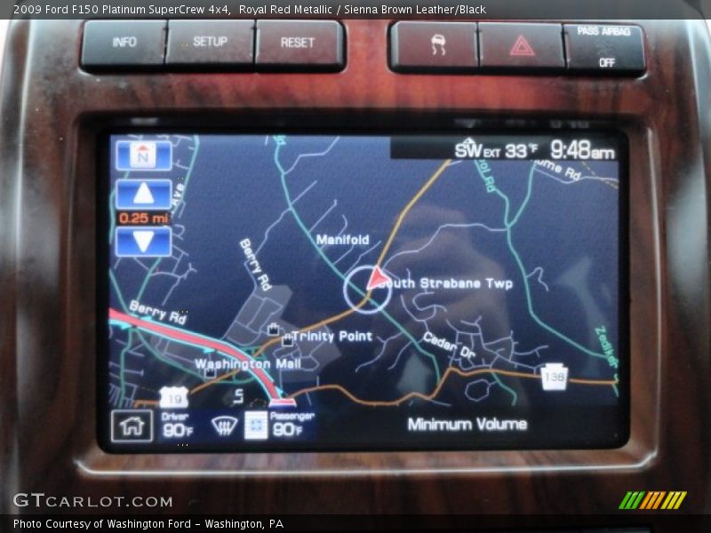 Navigation of 2009 F150 Platinum SuperCrew 4x4