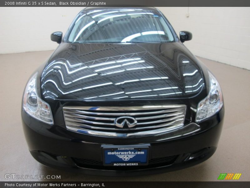 Black Obsidian / Graphite 2008 Infiniti G 35 x S Sedan