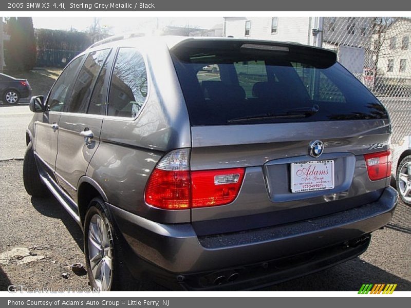 Sterling Grey Metallic / Black 2005 BMW X5 4.4i