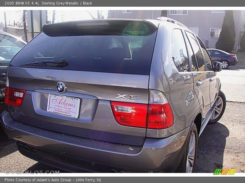 Sterling Grey Metallic / Black 2005 BMW X5 4.4i