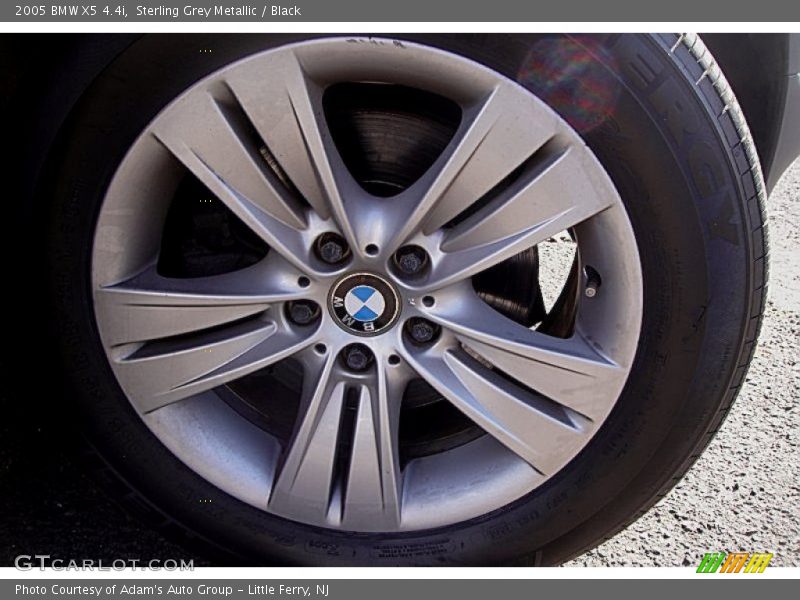 Sterling Grey Metallic / Black 2005 BMW X5 4.4i