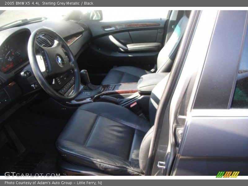 Sterling Grey Metallic / Black 2005 BMW X5 4.4i