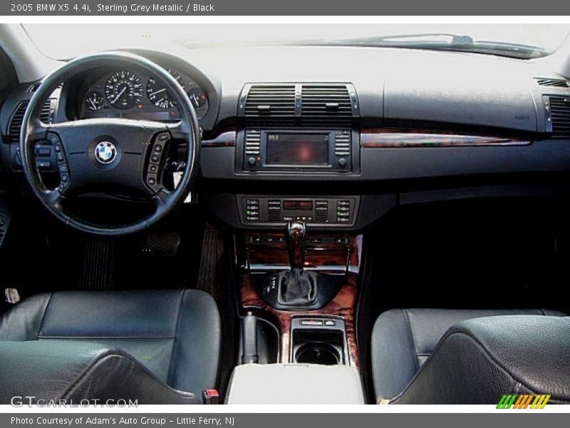 Sterling Grey Metallic / Black 2005 BMW X5 4.4i
