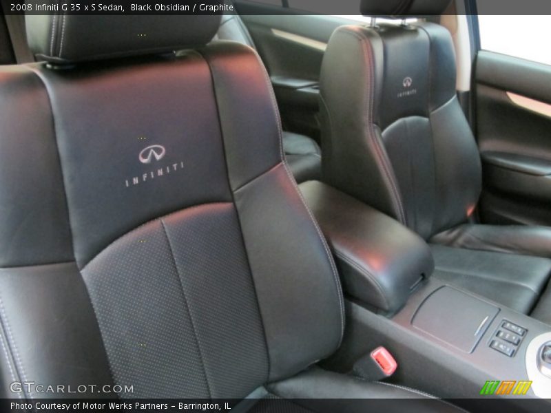 Black Obsidian / Graphite 2008 Infiniti G 35 x S Sedan