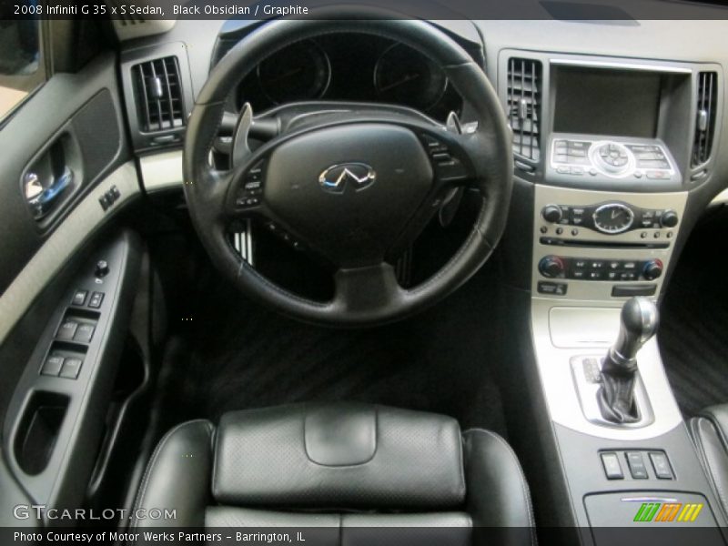 Black Obsidian / Graphite 2008 Infiniti G 35 x S Sedan