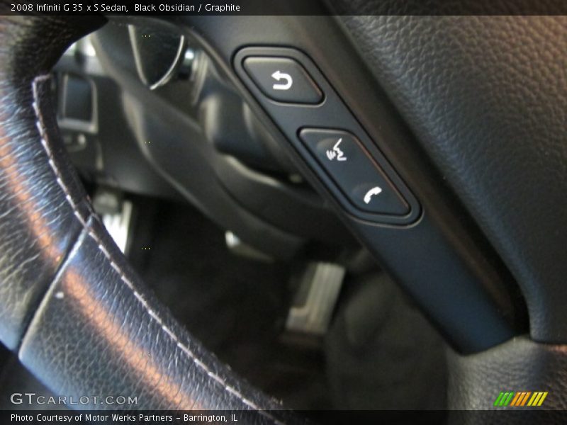 Black Obsidian / Graphite 2008 Infiniti G 35 x S Sedan