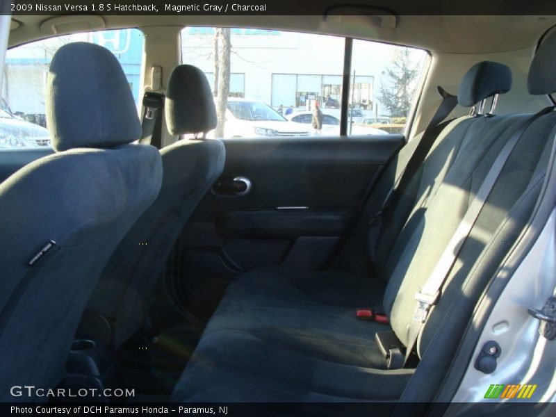 Magnetic Gray / Charcoal 2009 Nissan Versa 1.8 S Hatchback