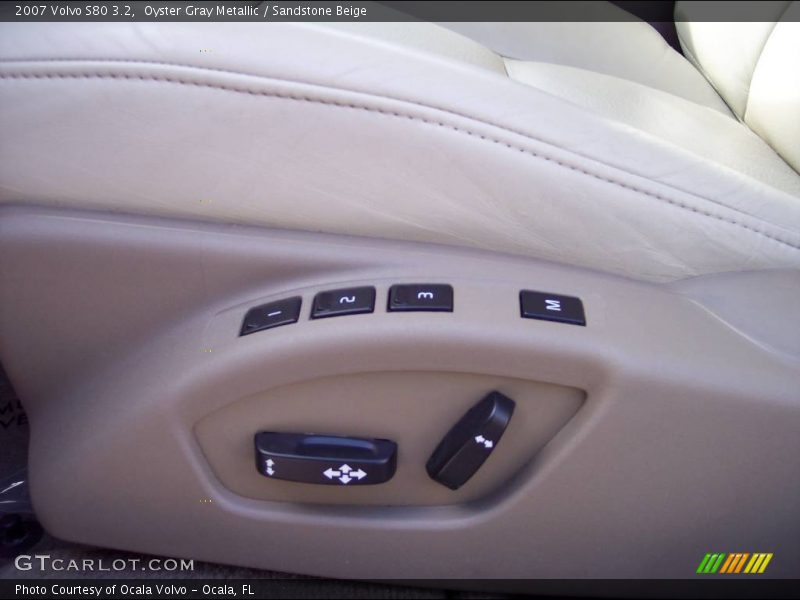 Oyster Gray Metallic / Sandstone Beige 2007 Volvo S80 3.2