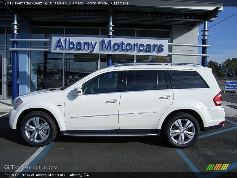Arctic White / Cashmere 2012 Mercedes-Benz GL 350 BlueTEC 4Matic