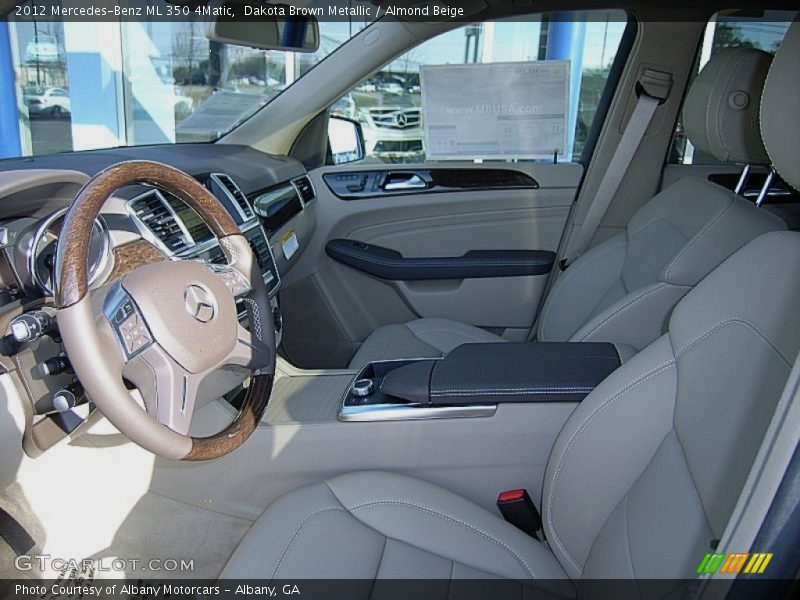  2012 ML 350 4Matic Almond Beige Interior