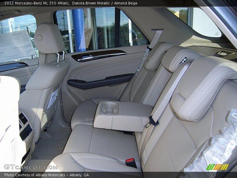 Dakota Brown Metallic / Almond Beige 2012 Mercedes-Benz ML 350 4Matic