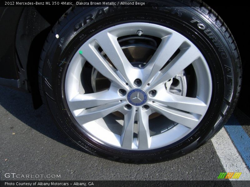 Dakota Brown Metallic / Almond Beige 2012 Mercedes-Benz ML 350 4Matic