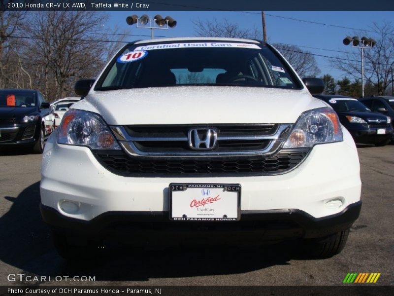 Taffeta White / Gray 2010 Honda CR-V LX AWD