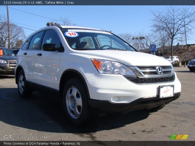 Taffeta White / Gray 2010 Honda CR-V LX AWD