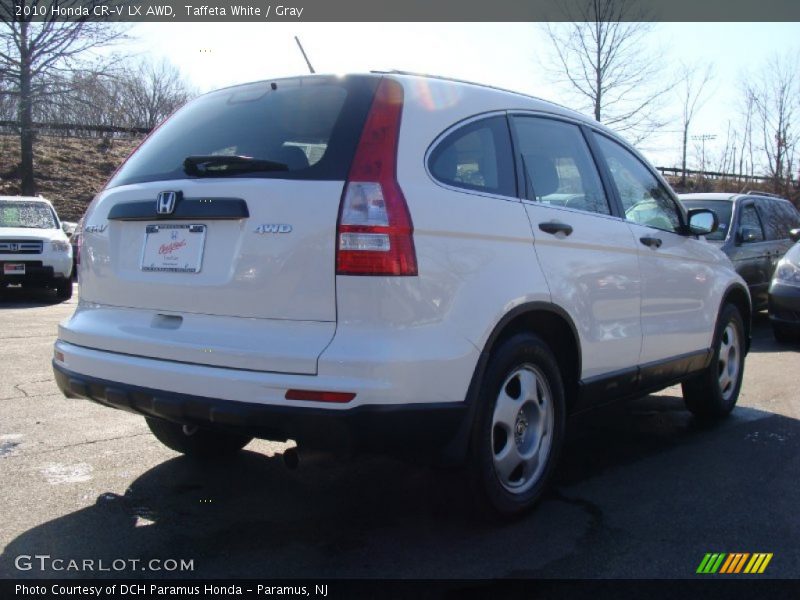 Taffeta White / Gray 2010 Honda CR-V LX AWD