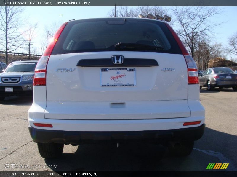 Taffeta White / Gray 2010 Honda CR-V LX AWD