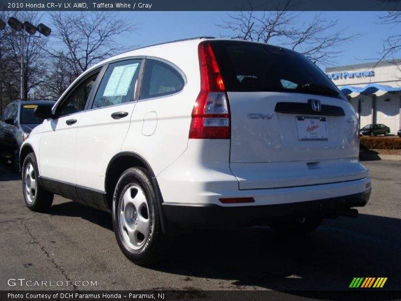 Taffeta White / Gray 2010 Honda CR-V LX AWD