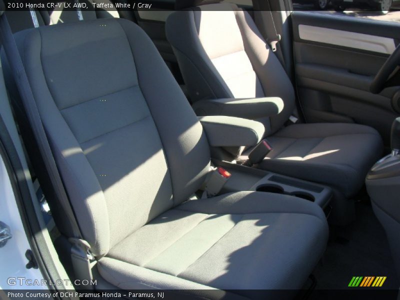 Taffeta White / Gray 2010 Honda CR-V LX AWD