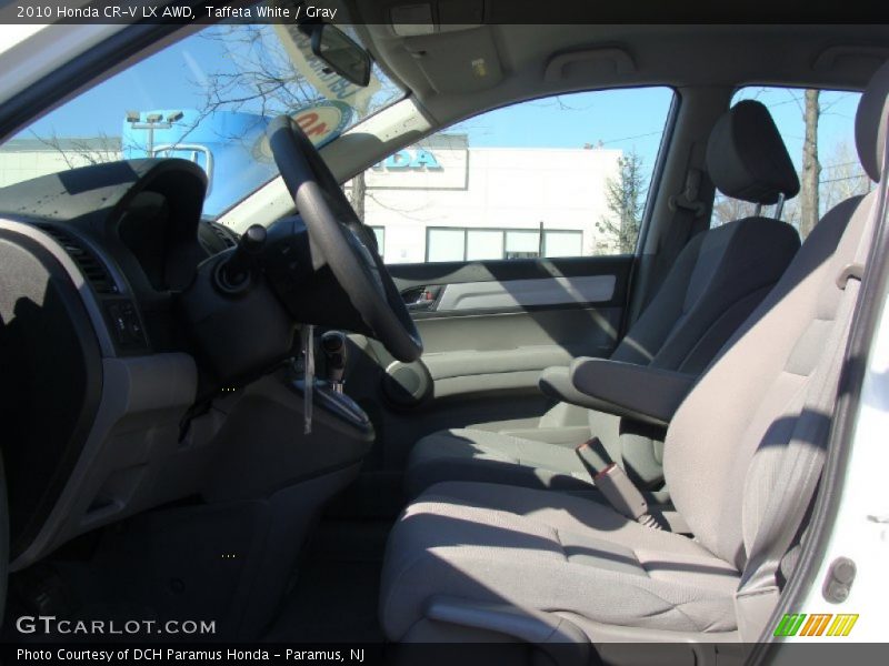 Taffeta White / Gray 2010 Honda CR-V LX AWD