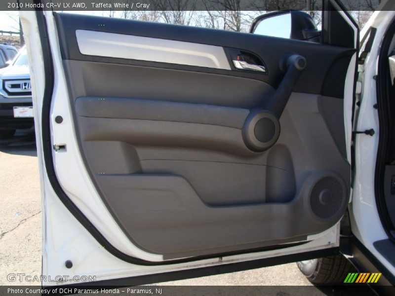 Taffeta White / Gray 2010 Honda CR-V LX AWD