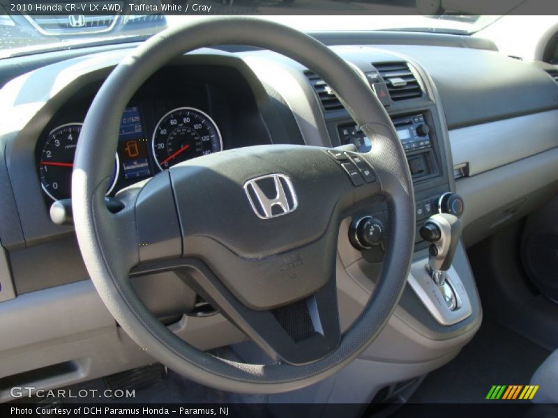 Taffeta White / Gray 2010 Honda CR-V LX AWD