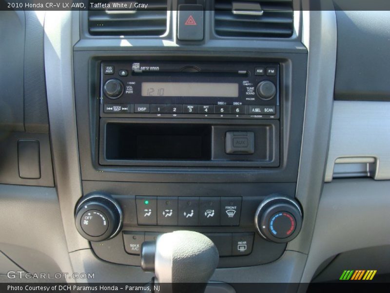 Taffeta White / Gray 2010 Honda CR-V LX AWD