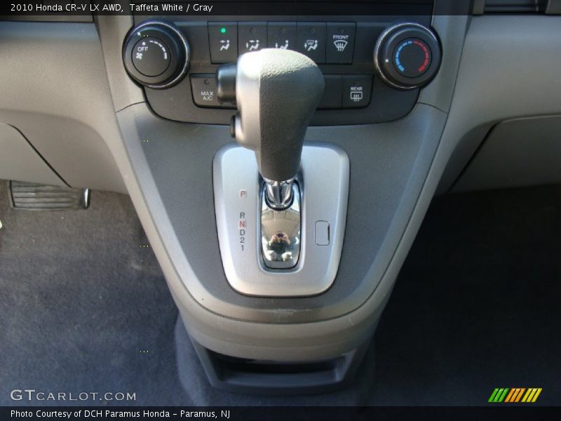Taffeta White / Gray 2010 Honda CR-V LX AWD