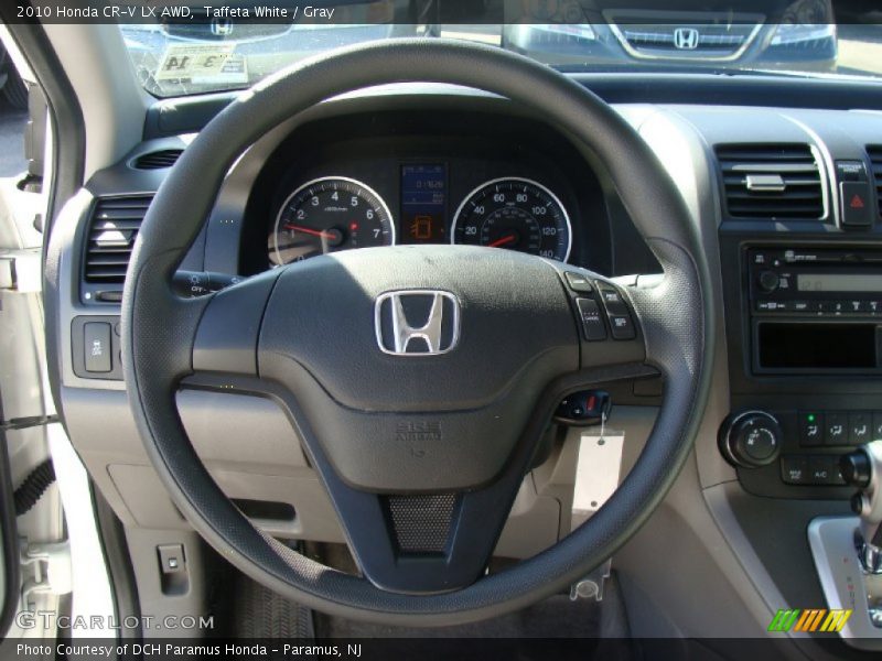 Taffeta White / Gray 2010 Honda CR-V LX AWD