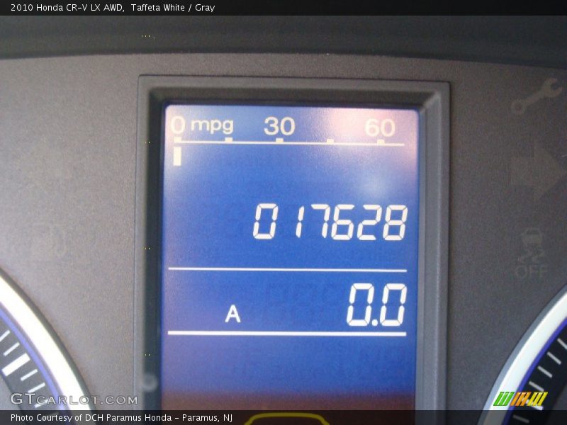 Taffeta White / Gray 2010 Honda CR-V LX AWD