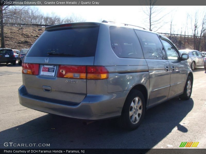 Granite Green Metallic / Quartz Gray 2002 Honda Odyssey EX