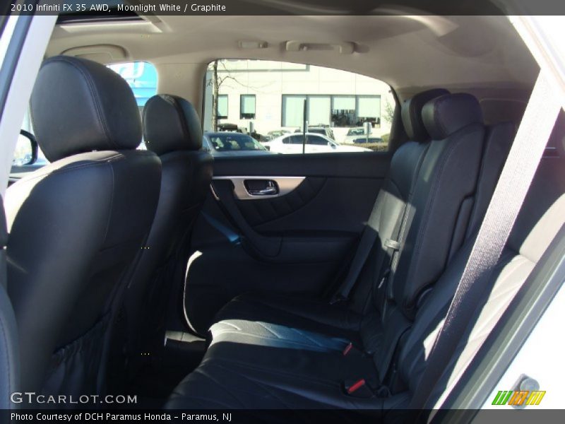 Moonlight White / Graphite 2010 Infiniti FX 35 AWD