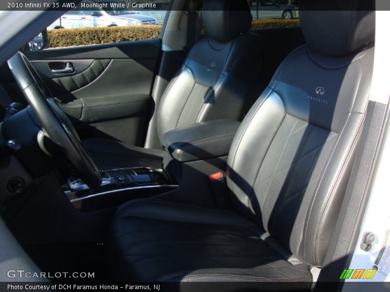 Moonlight White / Graphite 2010 Infiniti FX 35 AWD