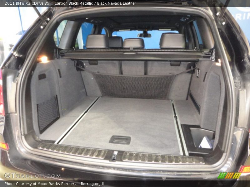  2011 X3 xDrive 35i Trunk