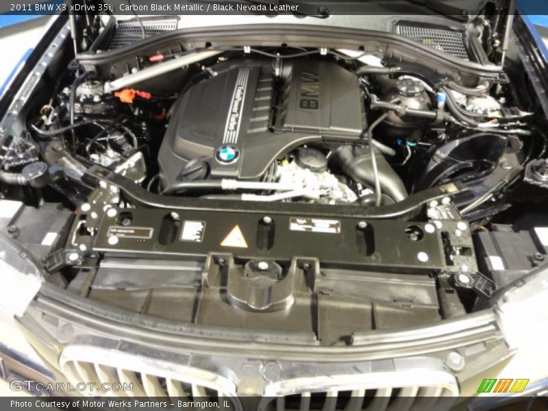  2011 X3 xDrive 35i Engine - 3.0 Liter Turbocharged DOHC 24-Valve VVT Inline 6 Cylinder