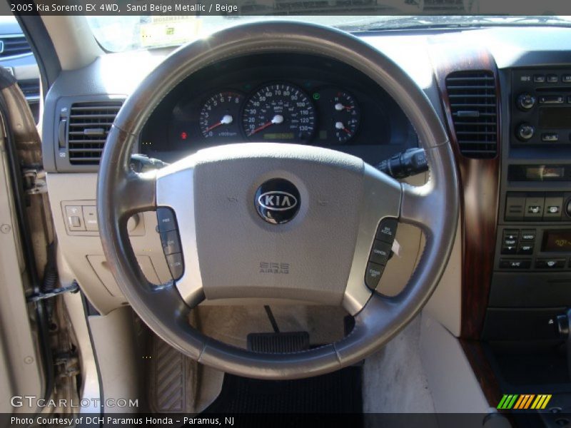 Sand Beige Metallic / Beige 2005 Kia Sorento EX 4WD