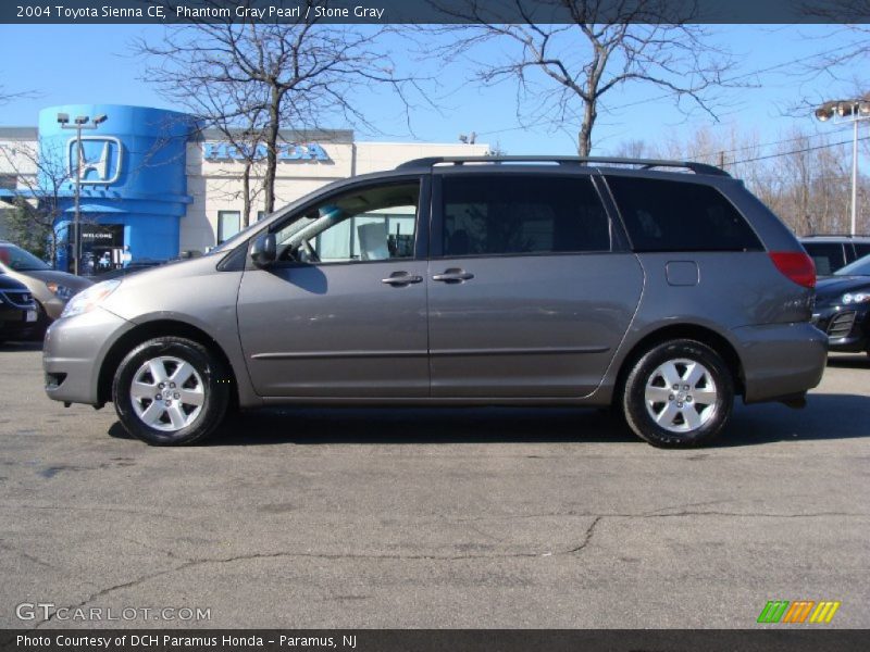 Phantom Gray Pearl / Stone Gray 2004 Toyota Sienna CE