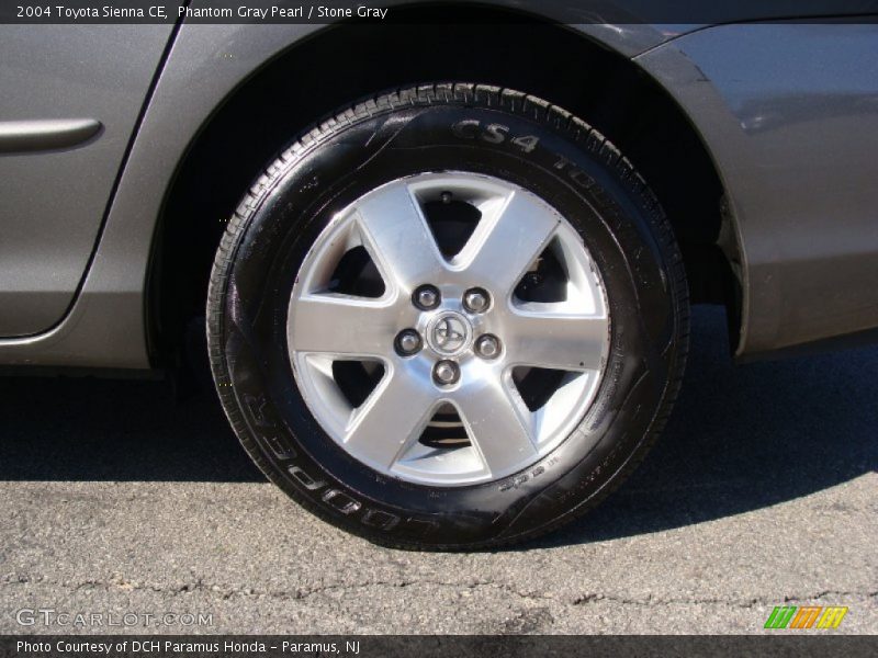 Phantom Gray Pearl / Stone Gray 2004 Toyota Sienna CE
