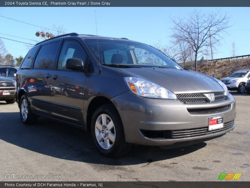 Phantom Gray Pearl / Stone Gray 2004 Toyota Sienna CE