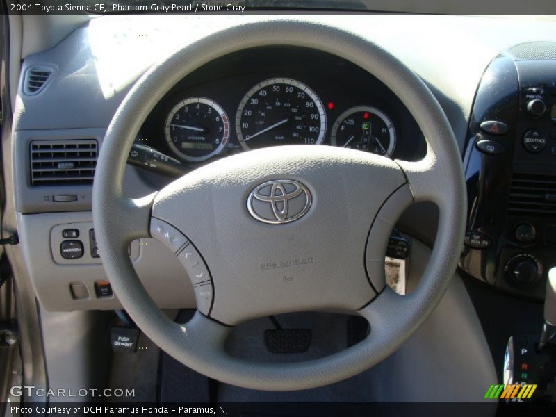 Phantom Gray Pearl / Stone Gray 2004 Toyota Sienna CE