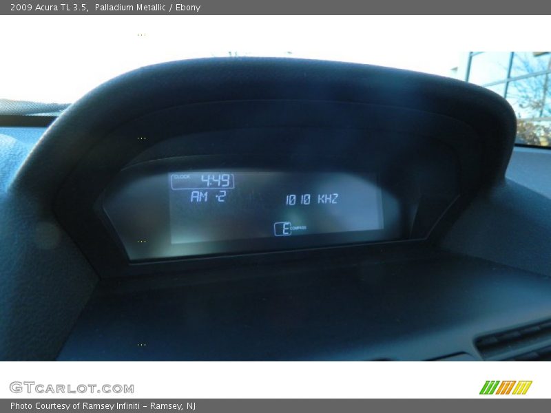 Palladium Metallic / Ebony 2009 Acura TL 3.5