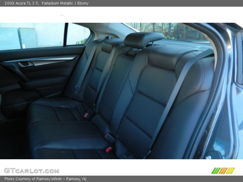 Palladium Metallic / Ebony 2009 Acura TL 3.5