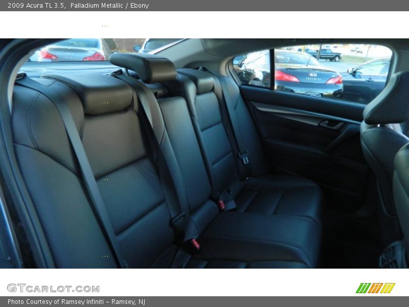 Palladium Metallic / Ebony 2009 Acura TL 3.5