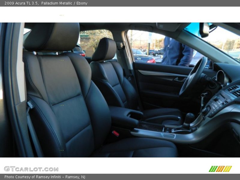 Palladium Metallic / Ebony 2009 Acura TL 3.5