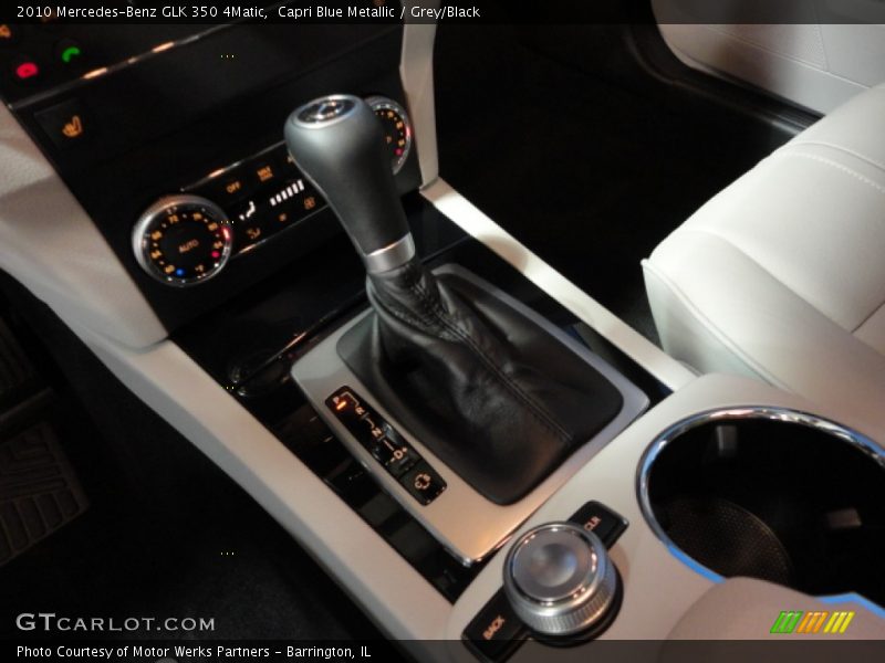 Capri Blue Metallic / Grey/Black 2010 Mercedes-Benz GLK 350 4Matic
