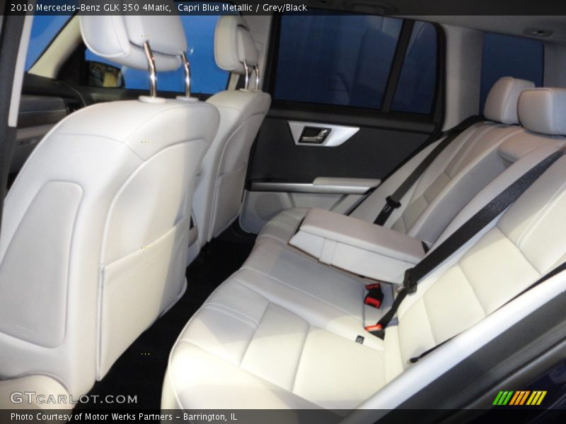 Capri Blue Metallic / Grey/Black 2010 Mercedes-Benz GLK 350 4Matic